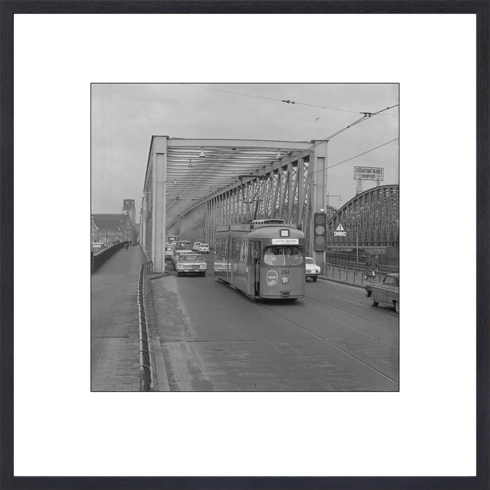 Laatste Tramrit over de Maasbruggen - 1968