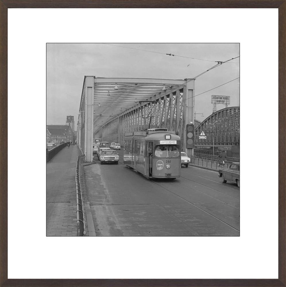 Laatste Tramrit over de Maasbruggen - 1968