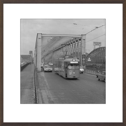 Laatste Tramrit over de Maasbruggen - 1968