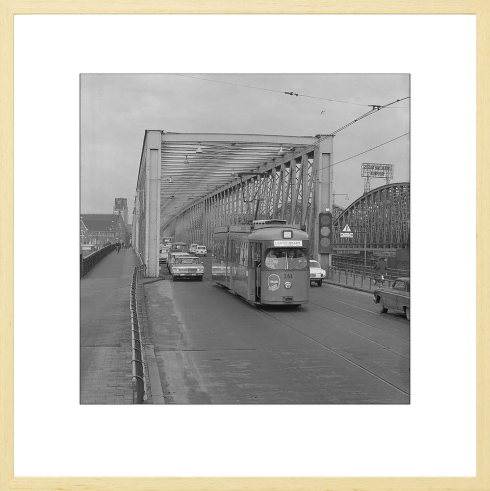 Laatste Tramrit over de Maasbruggen - 1968