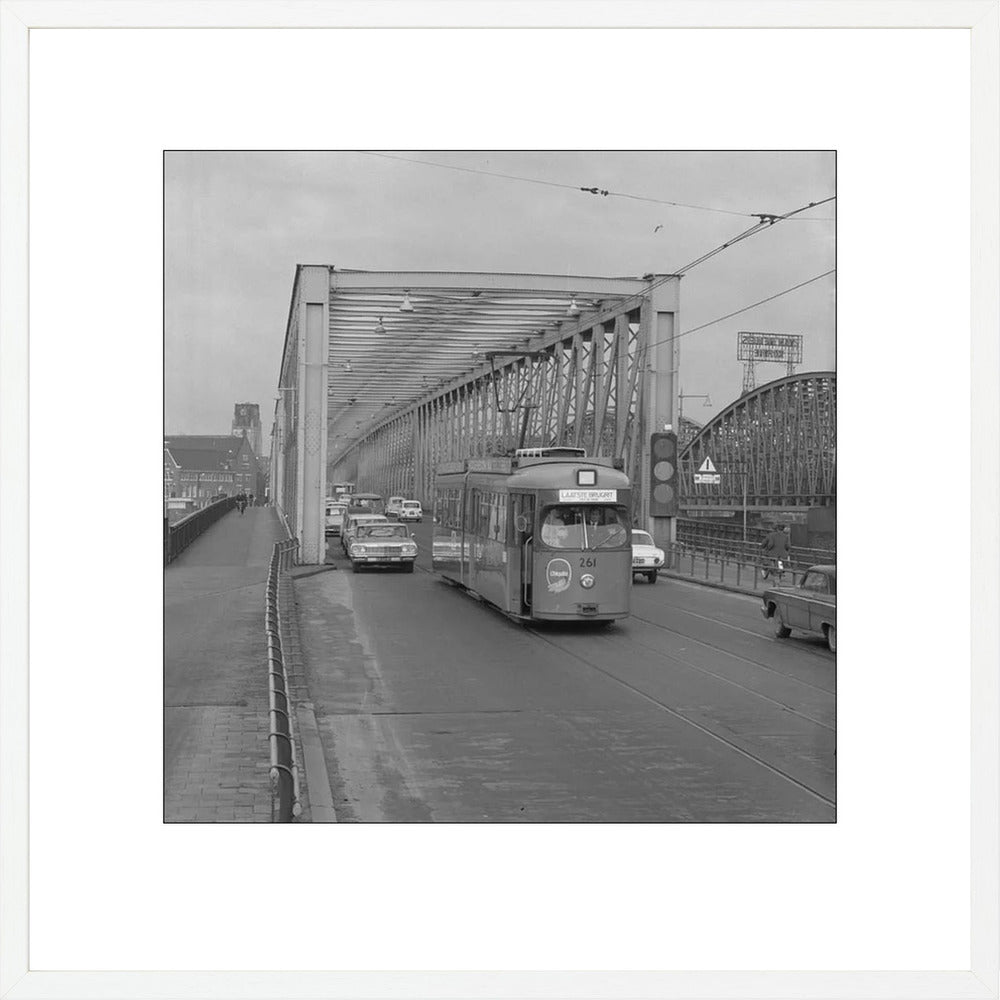 Laatste Tramrit over de Maasbruggen - 1968