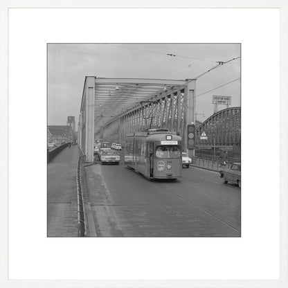 Laatste Tramrit over de Maasbruggen - 1968