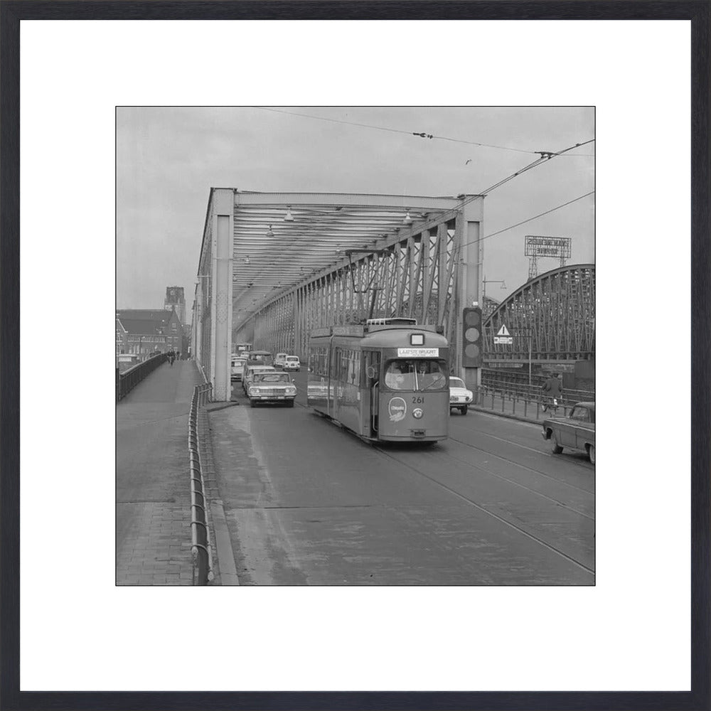Laatste Tramrit over de Maasbruggen - 1968