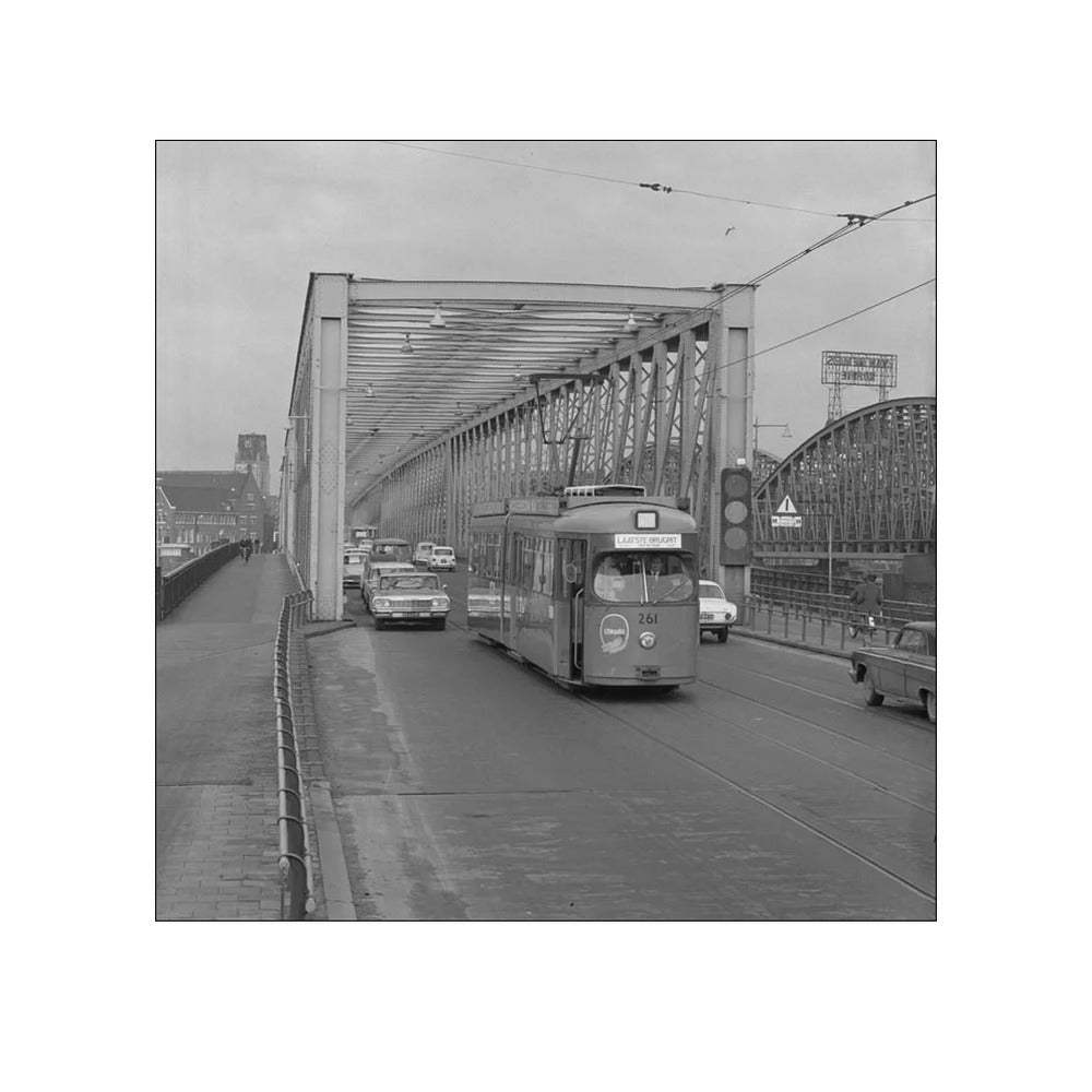 Laatste Tramrit over de Maasbruggen - 1968