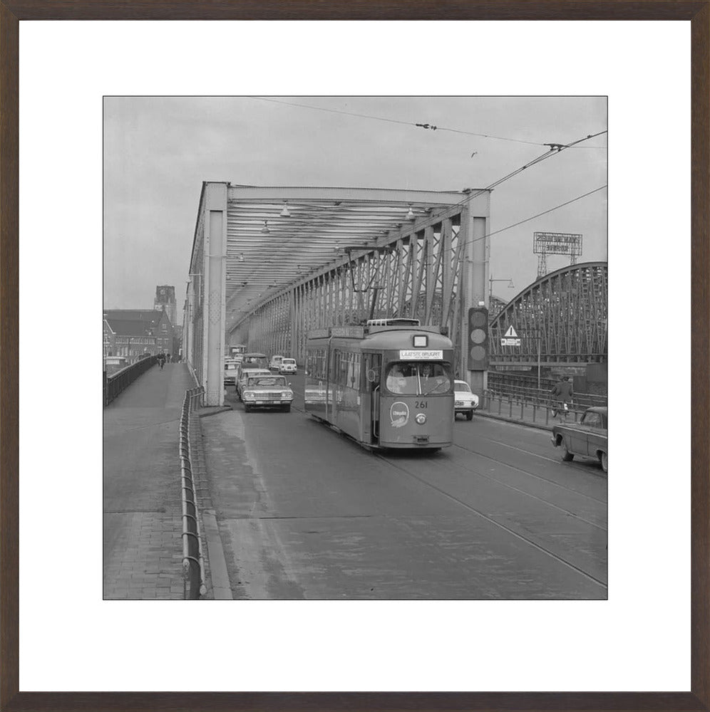 Laatste Tramrit over de Maasbruggen - 1968