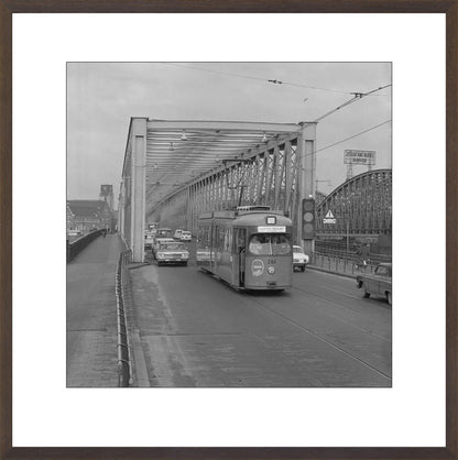 Laatste Tramrit over de Maasbruggen - 1968