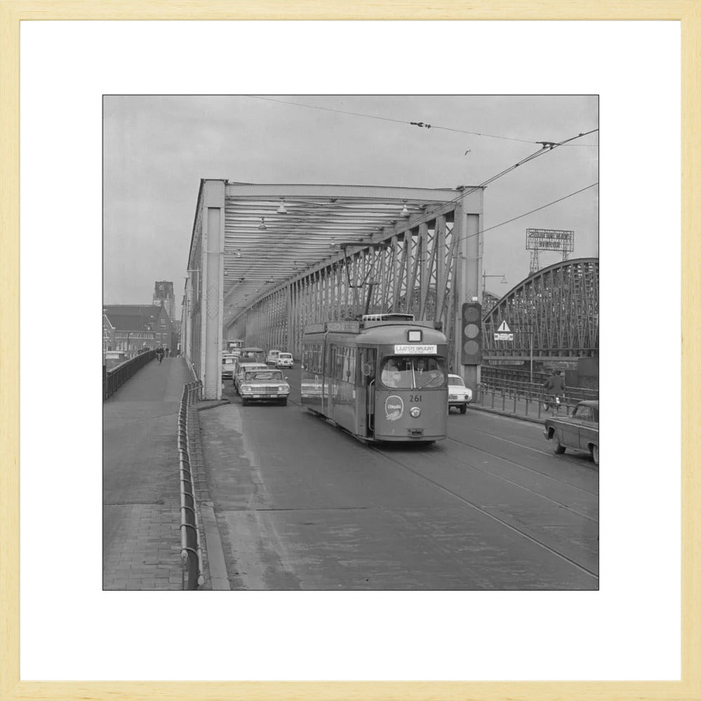 Laatste Tramrit over de Maasbruggen - 1968