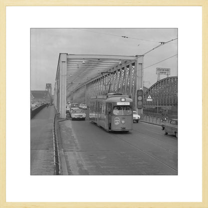 Laatste Tramrit over de Maasbruggen - 1968