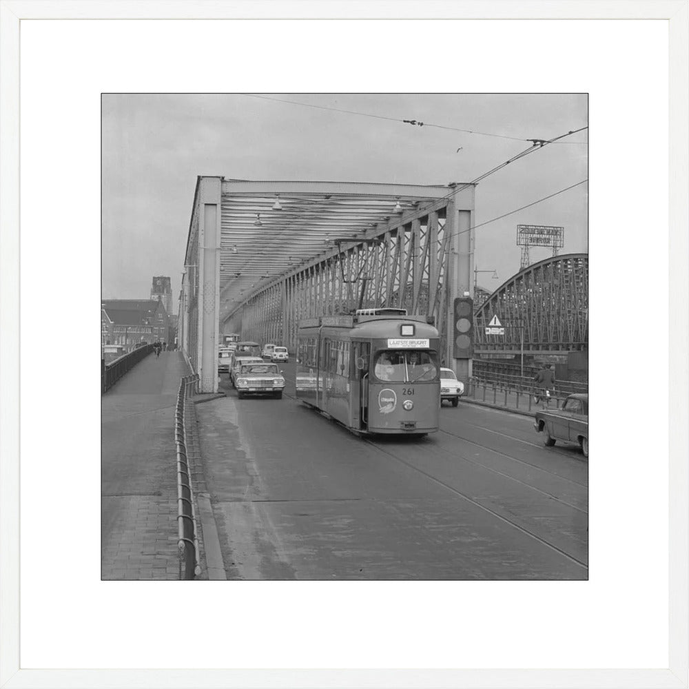 Laatste Tramrit over de Maasbruggen - 1968