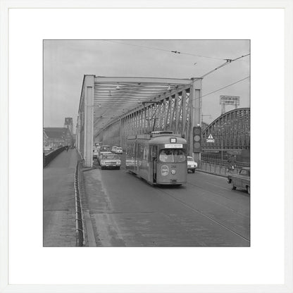 Laatste Tramrit over de Maasbruggen - 1968
