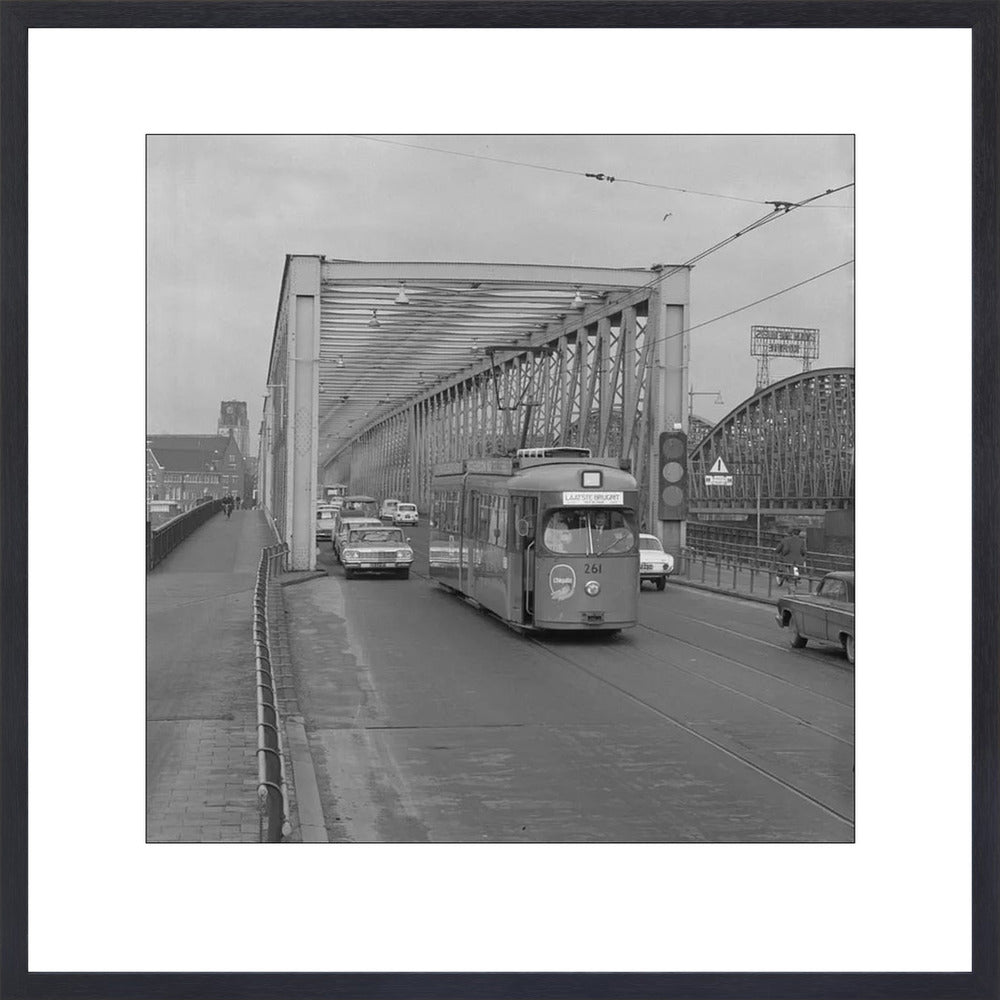 Laatste Tramrit over de Maasbruggen - 1968