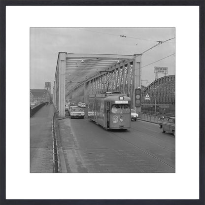 Laatste Tramrit over de Maasbruggen - 1968