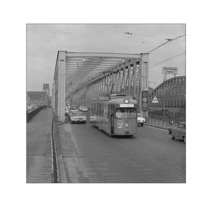 Laatste Tramrit over de Maasbruggen - 1968