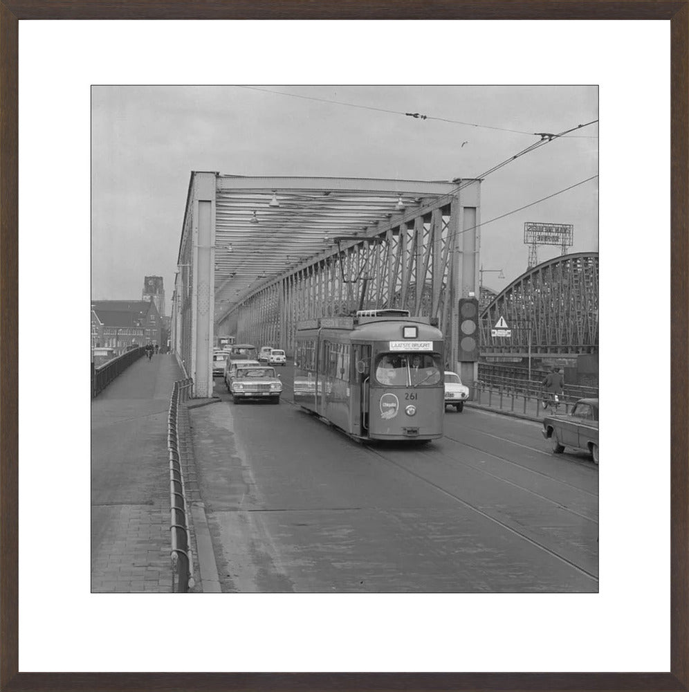 Laatste Tramrit over de Maasbruggen - 1968