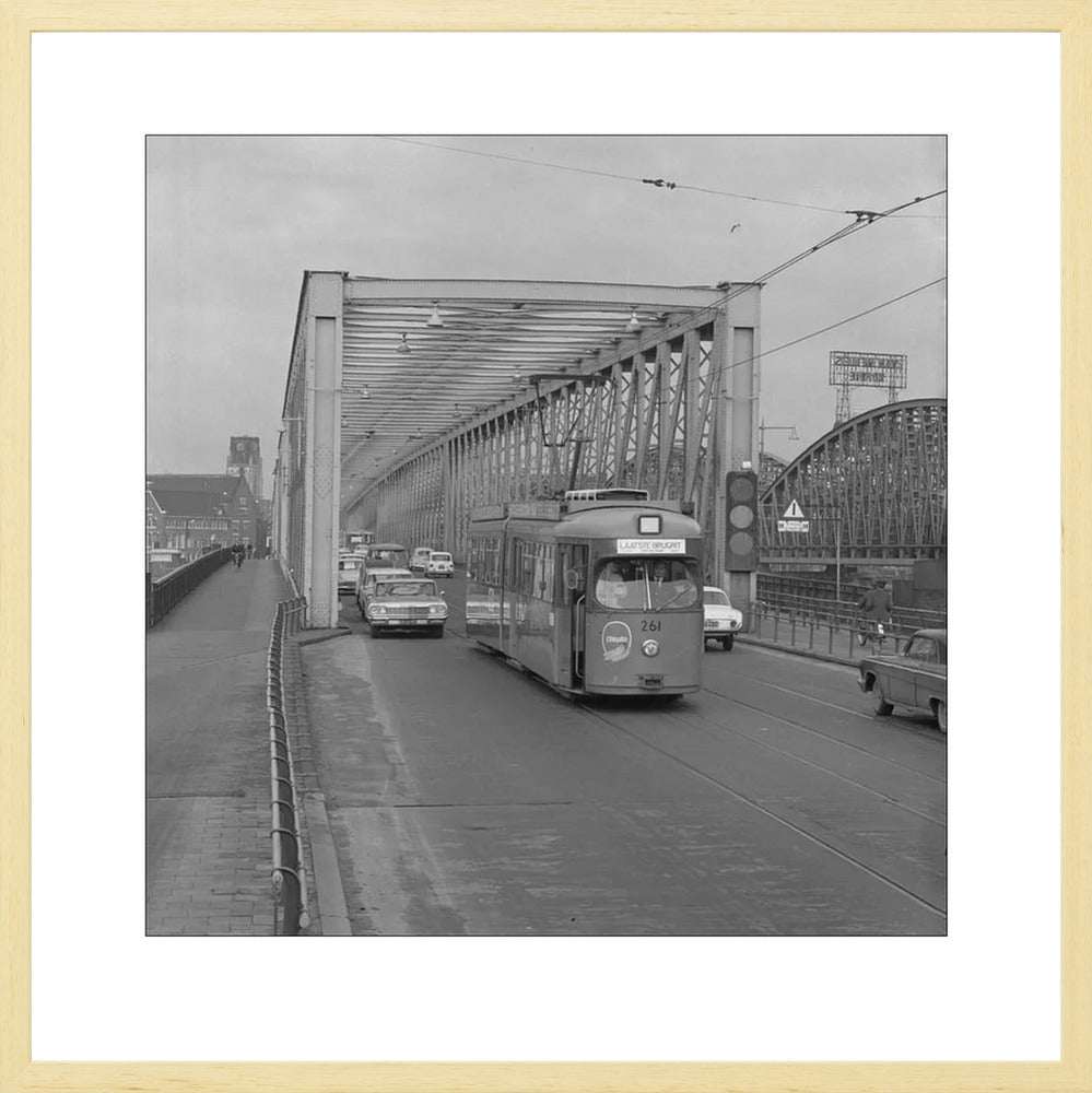 Laatste Tramrit over de Maasbruggen - 1968