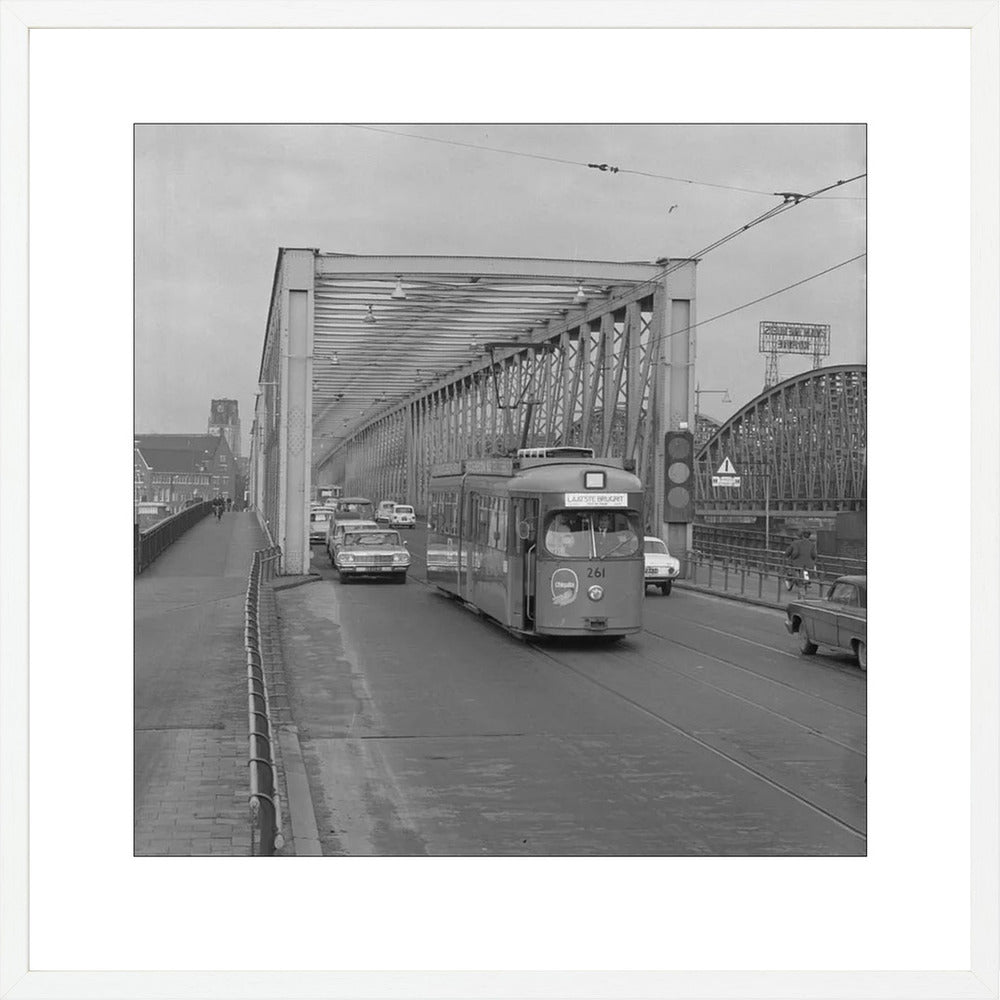 Laatste Tramrit over de Maasbruggen - 1968