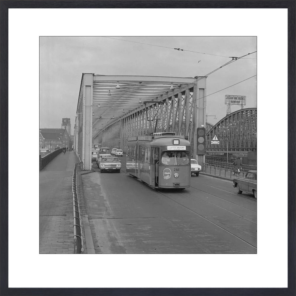Laatste Tramrit over de Maasbruggen - 1968