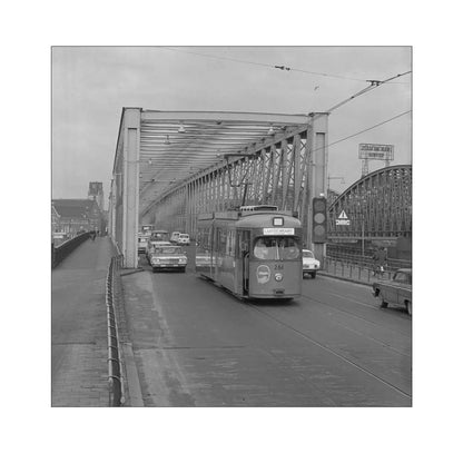 Laatste Tramrit over de Maasbruggen - 1968