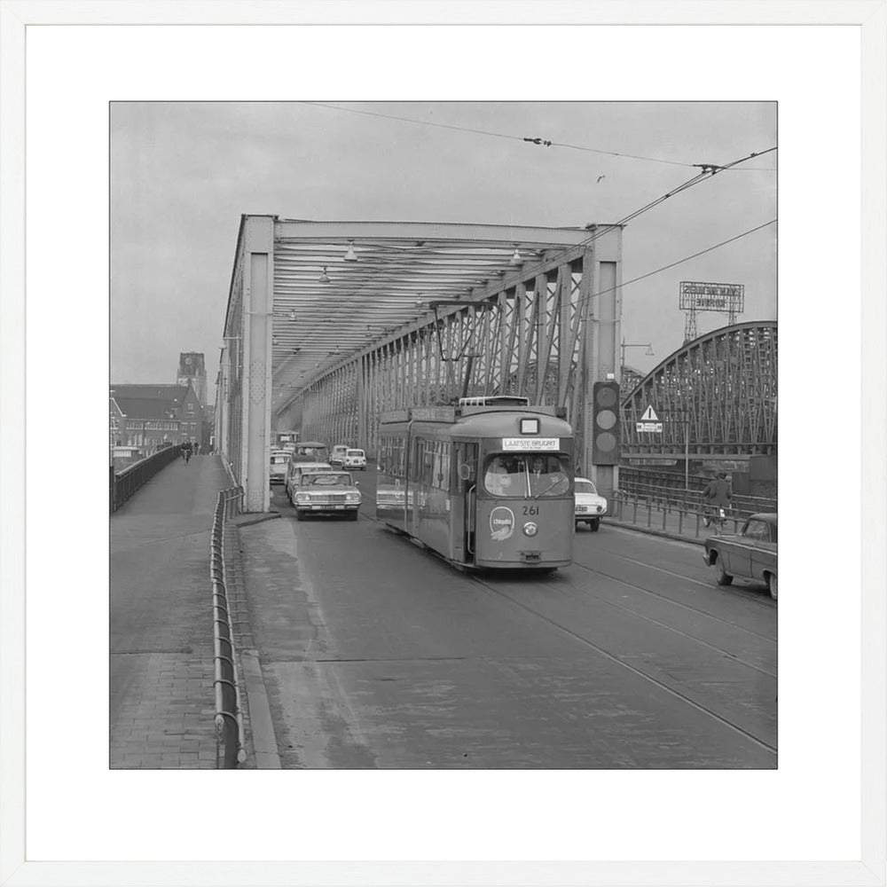 Laatste Tramrit over de Maasbruggen - 1968