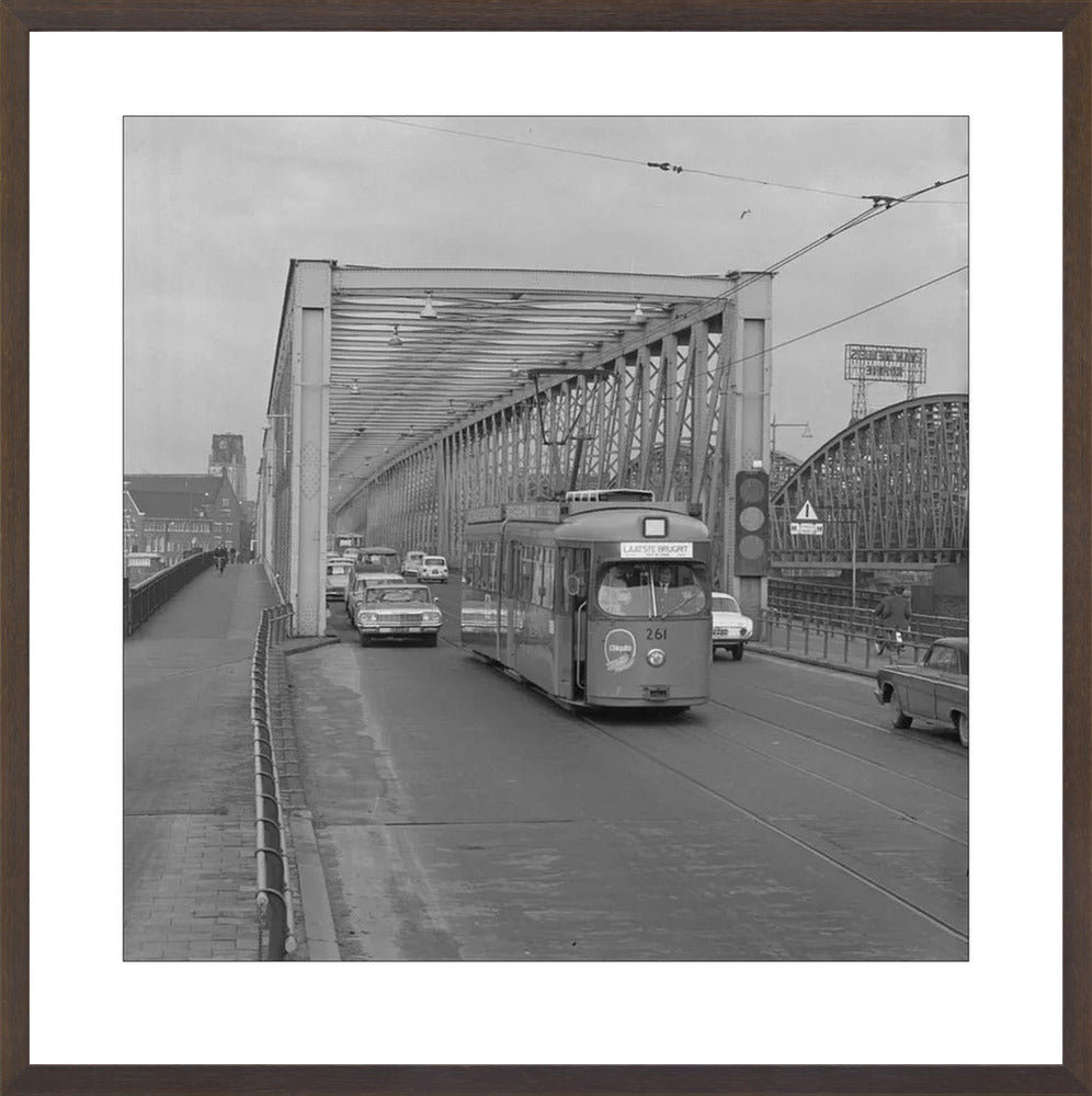 Laatste Tramrit over de Maasbruggen - 1968