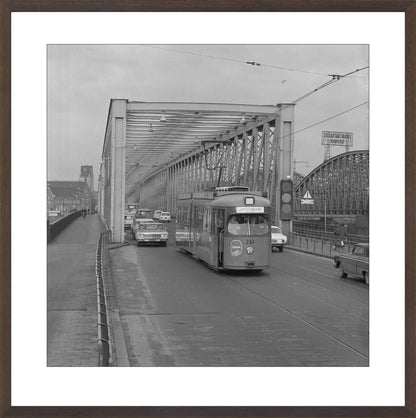 Laatste Tramrit over de Maasbruggen - 1968