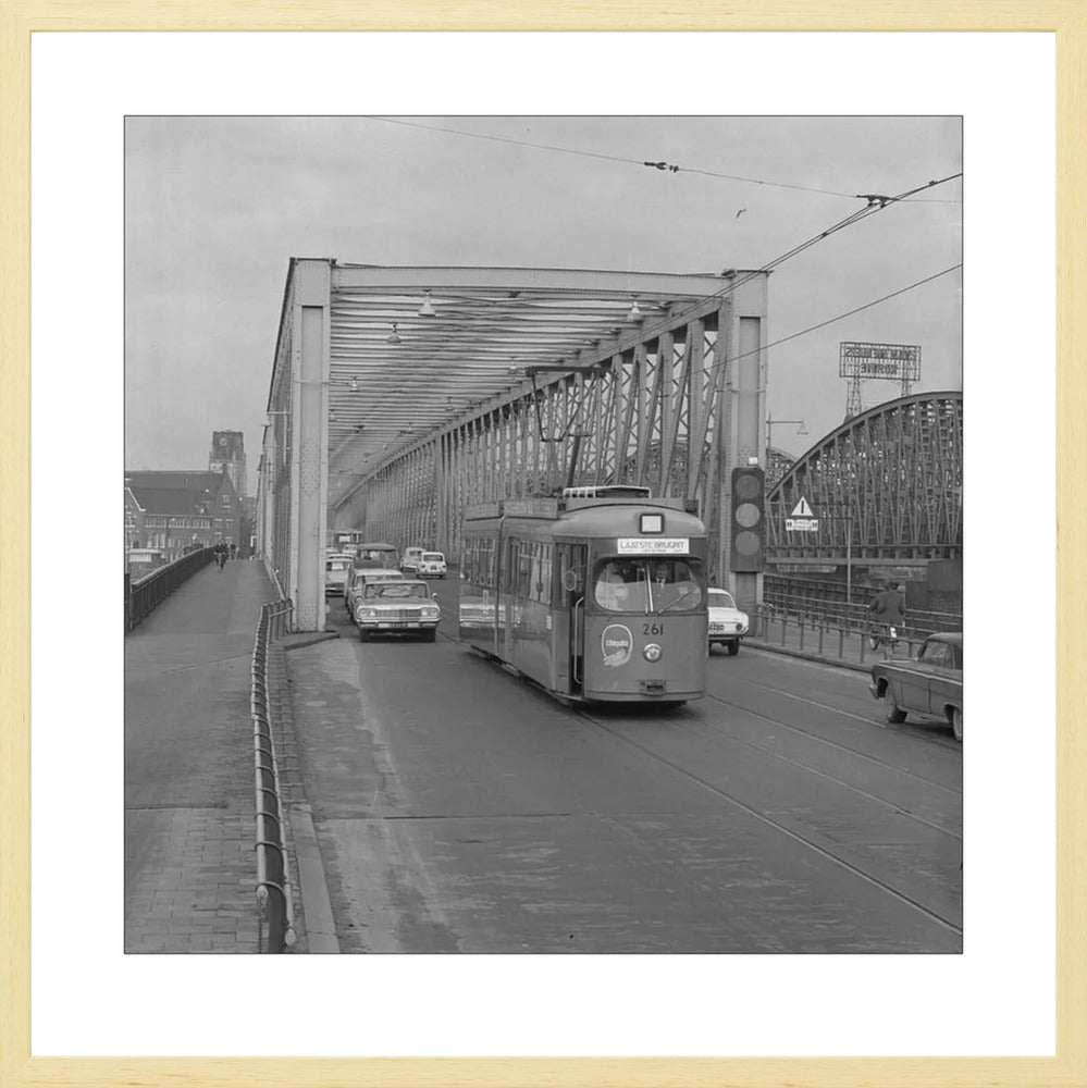 Laatste Tramrit over de Maasbruggen - 1968