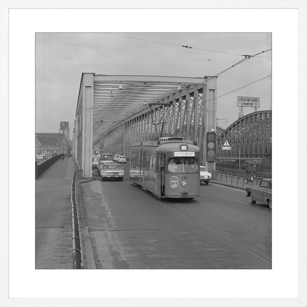 Laatste Tramrit over de Maasbruggen - 1968