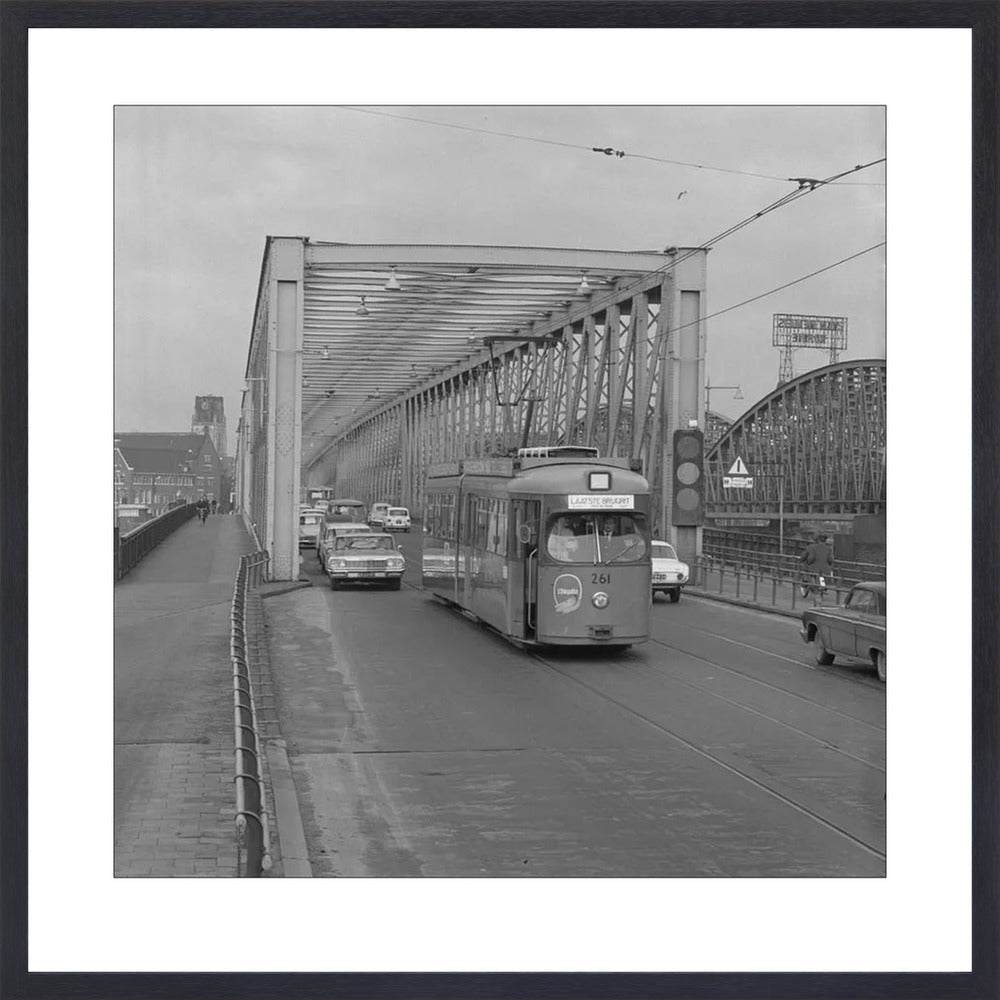 Laatste Tramrit over de Maasbruggen - 1968