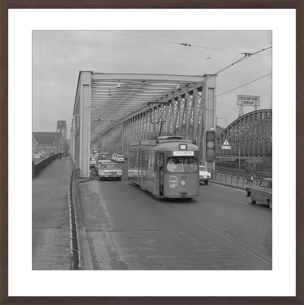 Laatste Tramrit over de Maasbruggen - 1968