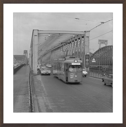 Laatste Tramrit over de Maasbruggen - 1968