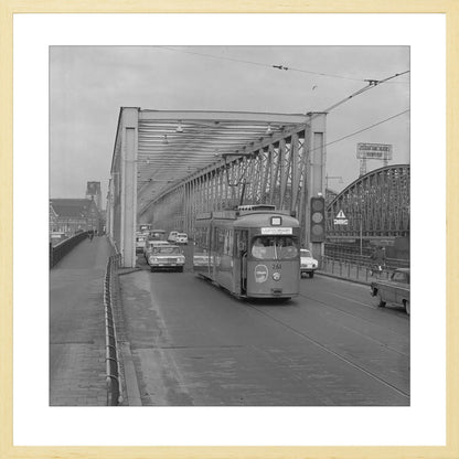 Laatste Tramrit over de Maasbruggen - 1968