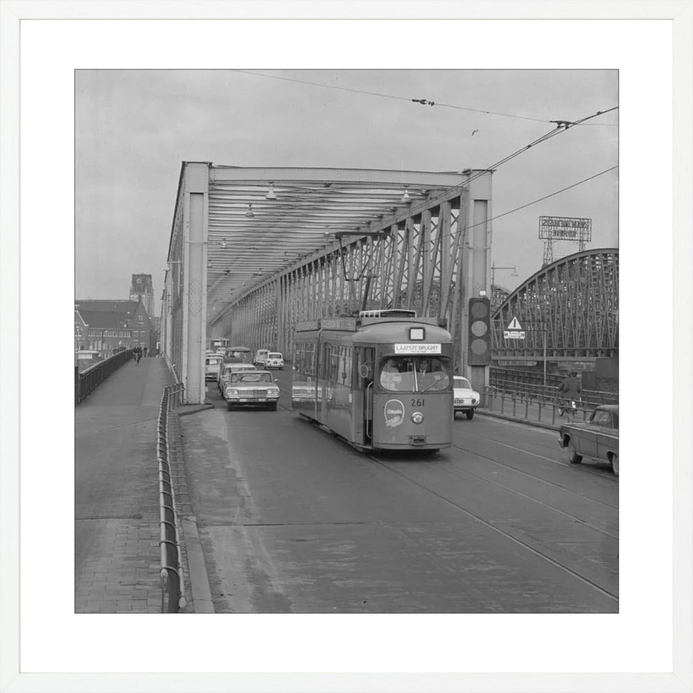 Laatste Tramrit over de Maasbruggen - 1968