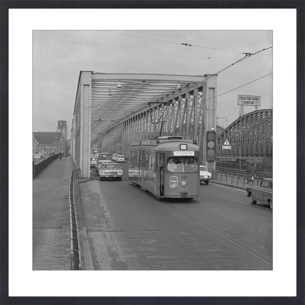 Laatste Tramrit over de Maasbruggen - 1968