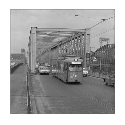 Laatste Tramrit over de Maasbruggen - 1968