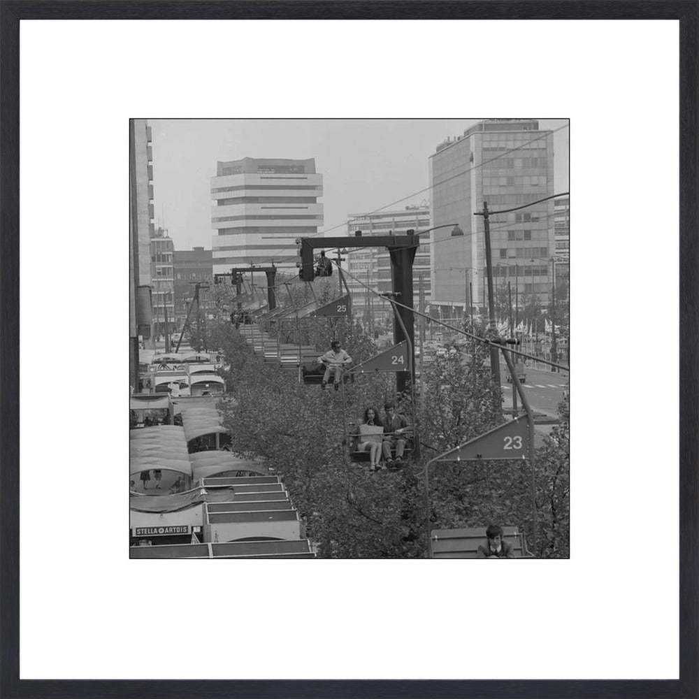Gondel over de Coolsingel - 1970