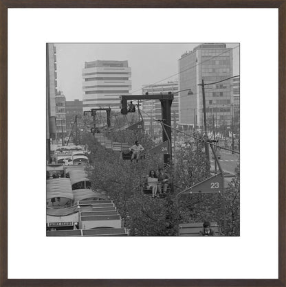 Gondel over de Coolsingel - 1970