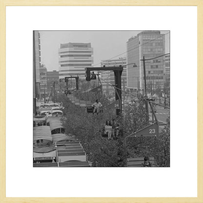 Gondel over de Coolsingel - 1970