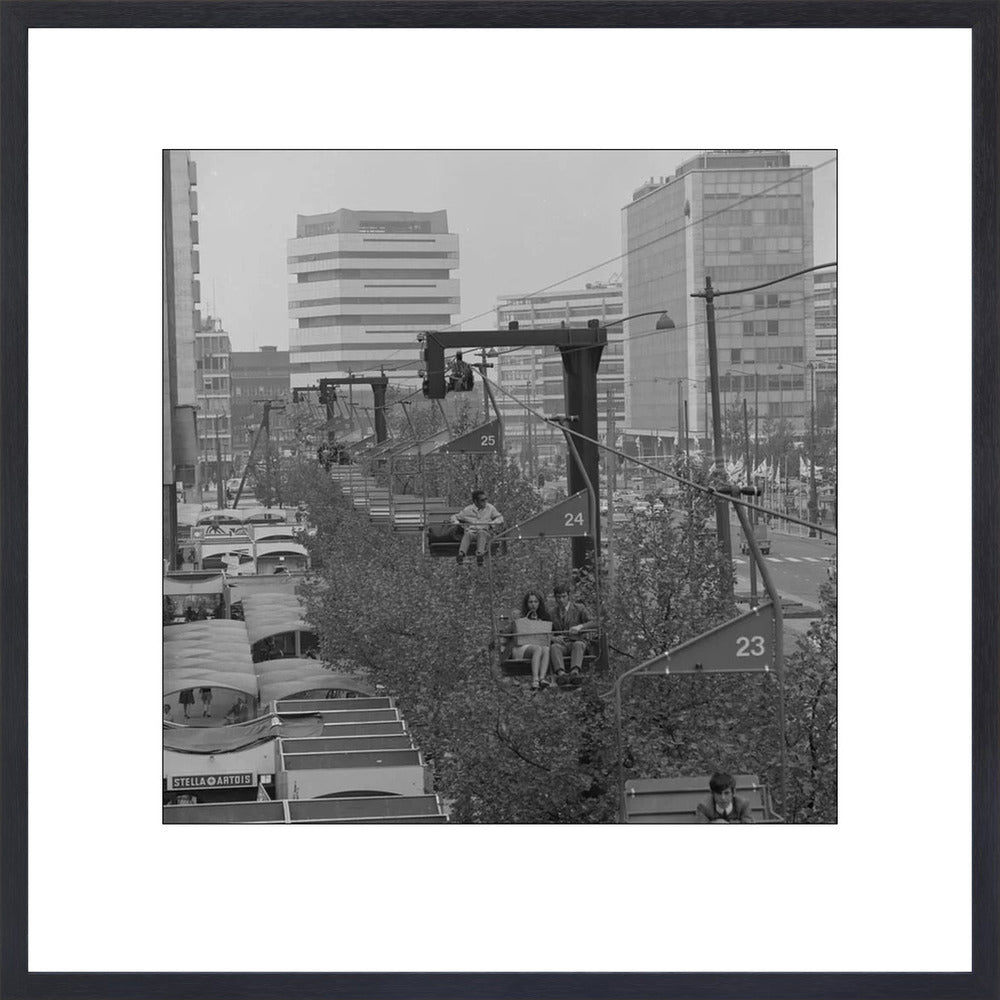 Gondel over de Coolsingel - 1970