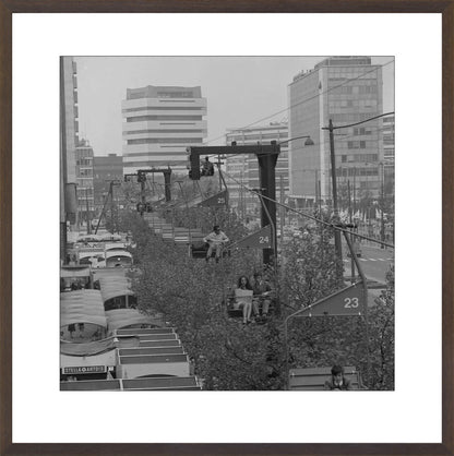 Gondel over de Coolsingel - 1970