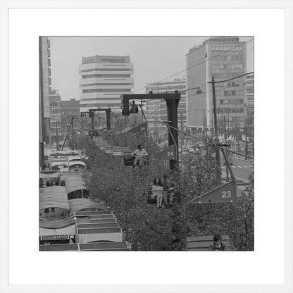 Gondel over de Coolsingel - 1970