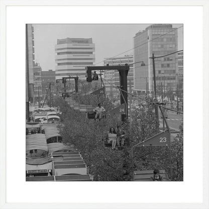 Gondel over de Coolsingel - 1970