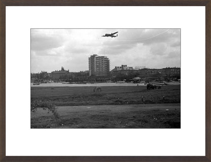 Voedselpakketen boven de Kralingse Plas - 1945