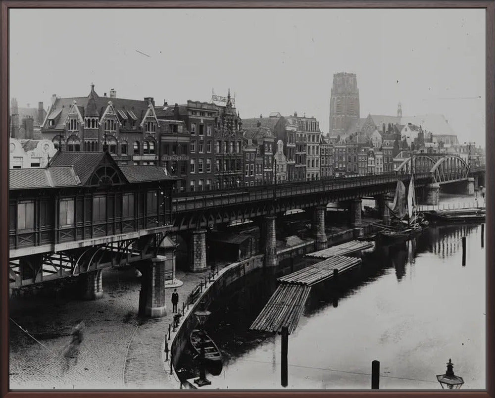 Beursstation aan de Kolk - 1920