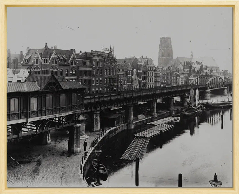 Beursstation aan de Kolk - 1920