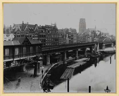 Beursstation aan de Kolk - 1920