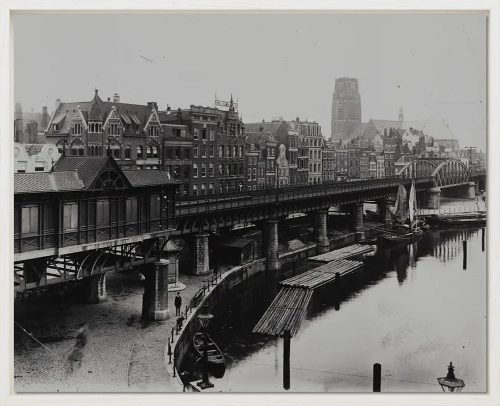 Beursstation aan de Kolk - 1920