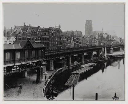 Beursstation aan de Kolk - 1920