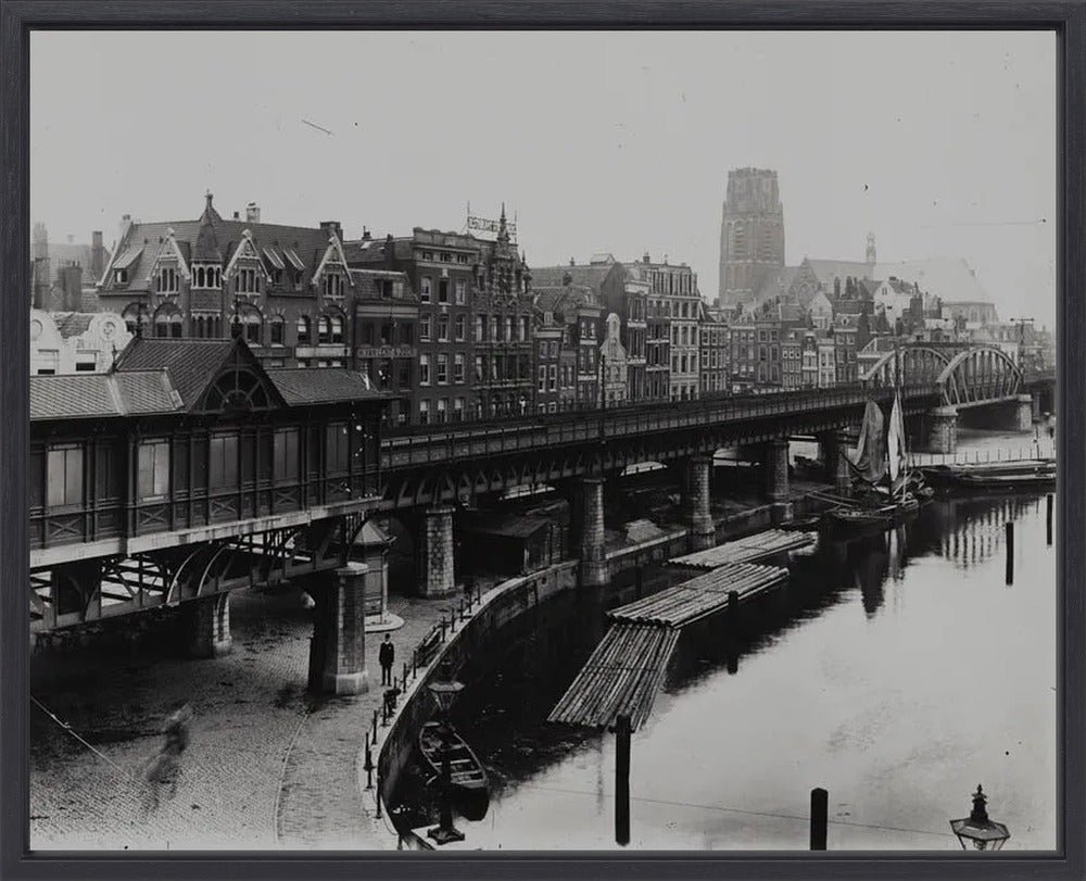 Beursstation aan de Kolk - 1920