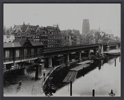 Beursstation aan de Kolk - 1920