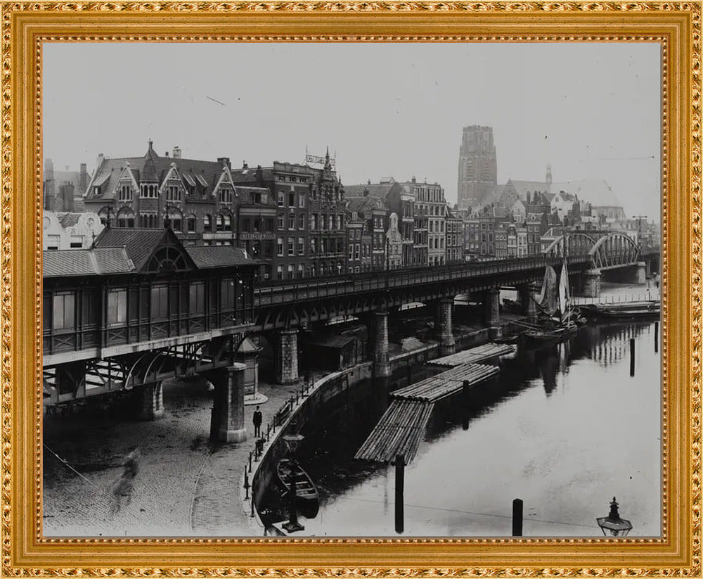 Beursstation aan de Kolk - 1920